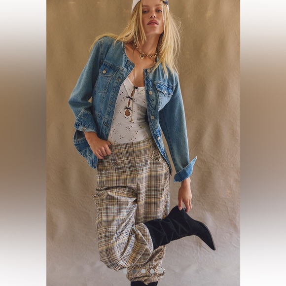 NWT FREE PEOPLE NICE CHOICE PULL ON PANTS - Picture 3 of 6